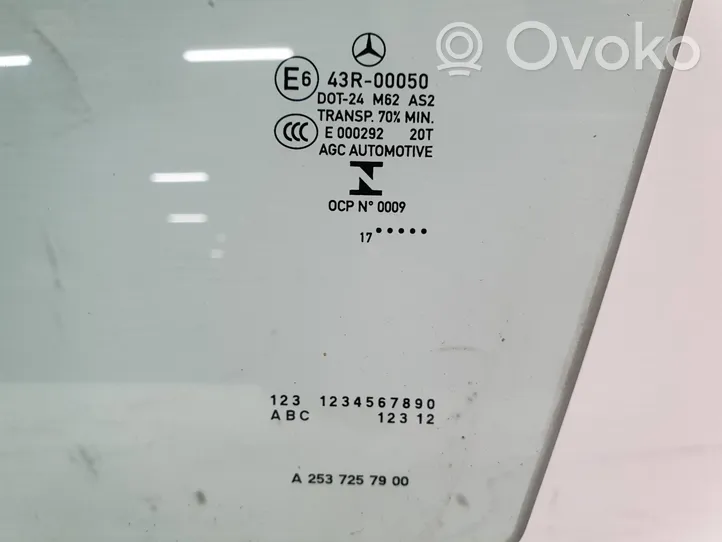 Mercedes-Benz GLC C253 Etuoven ikkunalasi, neliovinen malli A2537257900