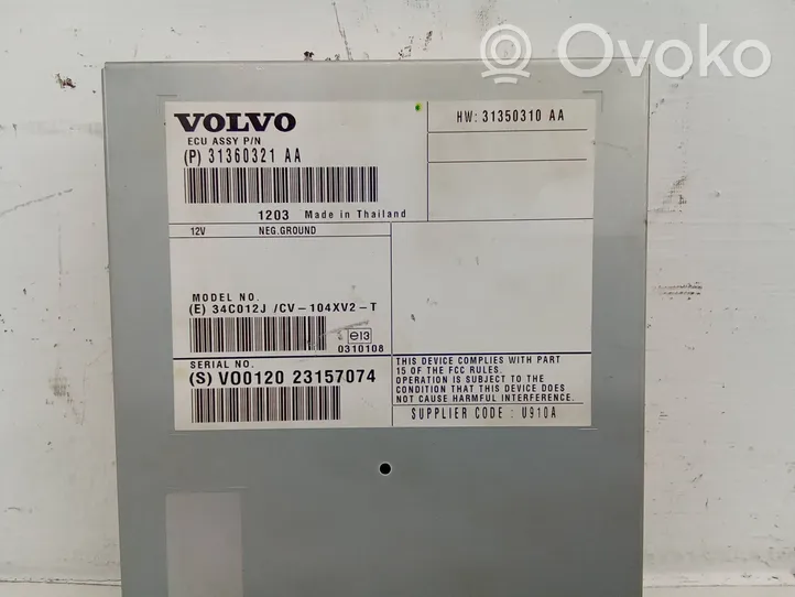 Volvo V60 Amplificatore P31360321