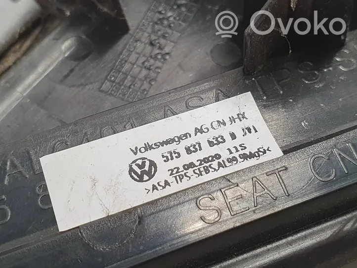 Seat Ateca Veidrodėlio plastikinė apdaila 575837633B