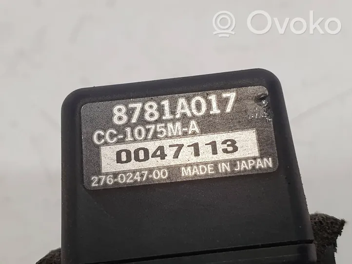 Mitsubishi Outlander Kamera galinio vaizdo 8781A017