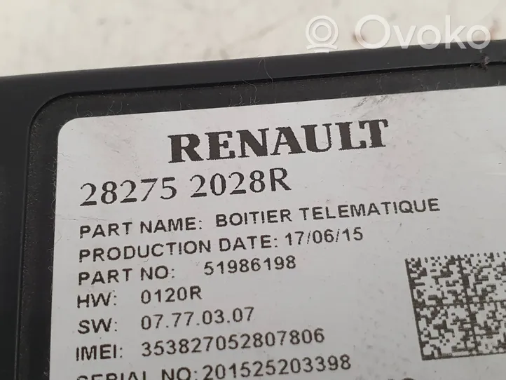 Renault Kangoo II Autres unités de commande / modules 282752028R