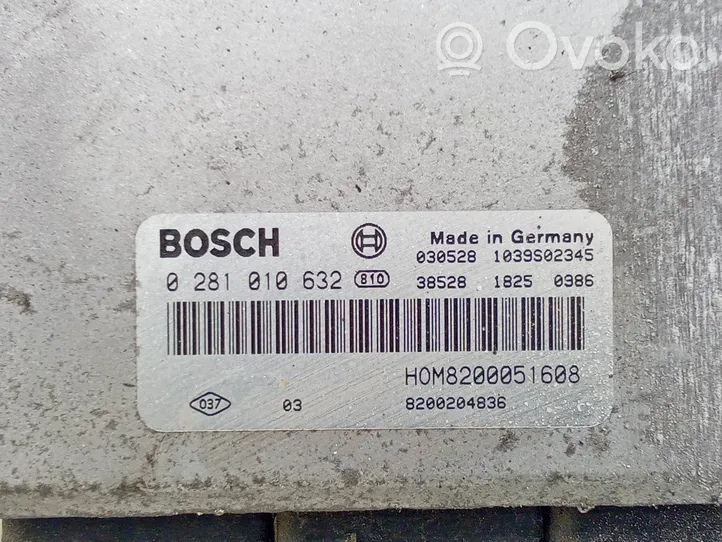 Opel Vivaro Dzinēja vadības bloks 8200204836