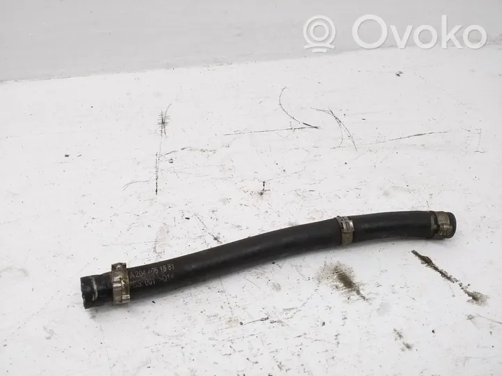 Mercedes-Benz C W204 Power steering hose/pipe/line A2044661881