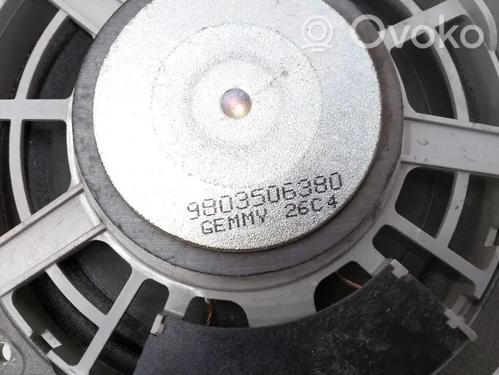 Citroen C4 Grand Picasso Garsiakalbis (-iai) galinėse duryse 9803506380