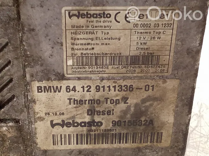 BMW 7 E65 E66 Автономный нагрев (Webasto) 000002031232