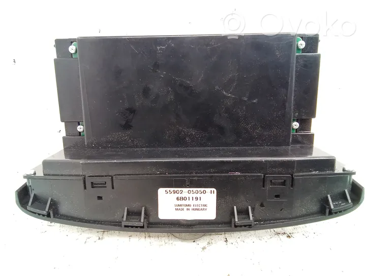 Toyota Avensis T250 Climate control unit 5590205050