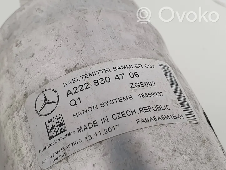 Mercedes-Benz S W222 Ilmastointilaitteen ilmankuivain (A/C) A2228304706