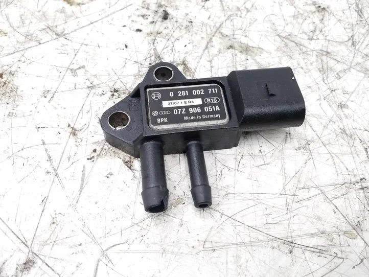 Audi A6 S6 C6 4F Sensore di pressione dei gas di scarico 07Z906051A