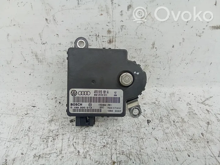 Audi A6 S6 C6 4F Steuergerät Batterie Bordnetz 4F0915181A