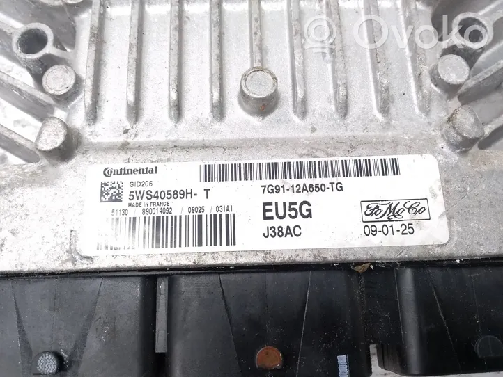 Ford S-MAX Sterownik / Moduł ECU 7G9112A650TG