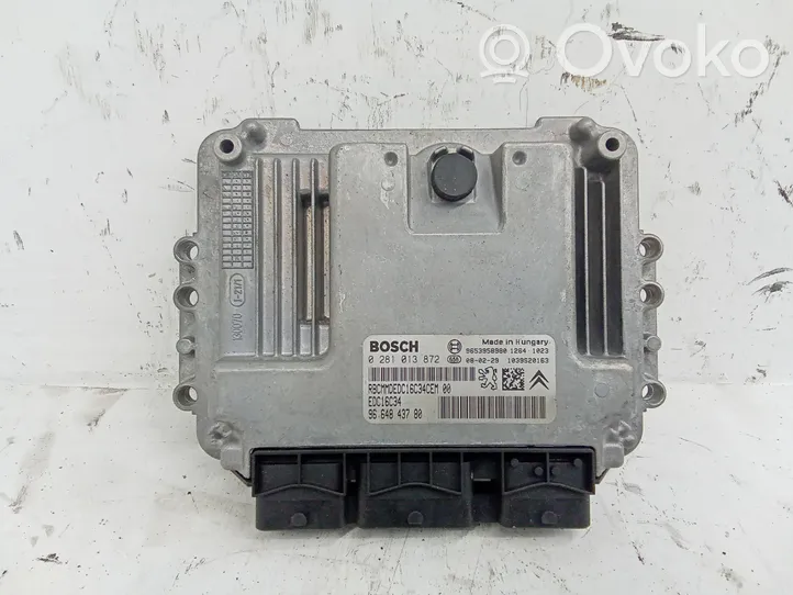 Citroen C5 Calculateur moteur ECU 9664843780