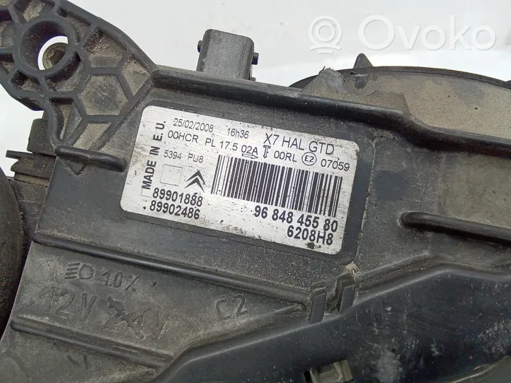 Citroen C5 Lampa przednia 9684845580