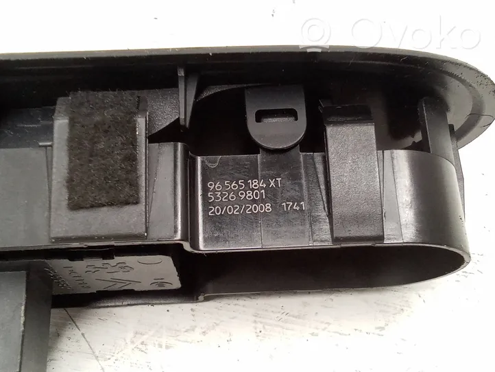 Citroen C5 Interruttore di controllo dell’alzacristalli elettrico 96565184XT