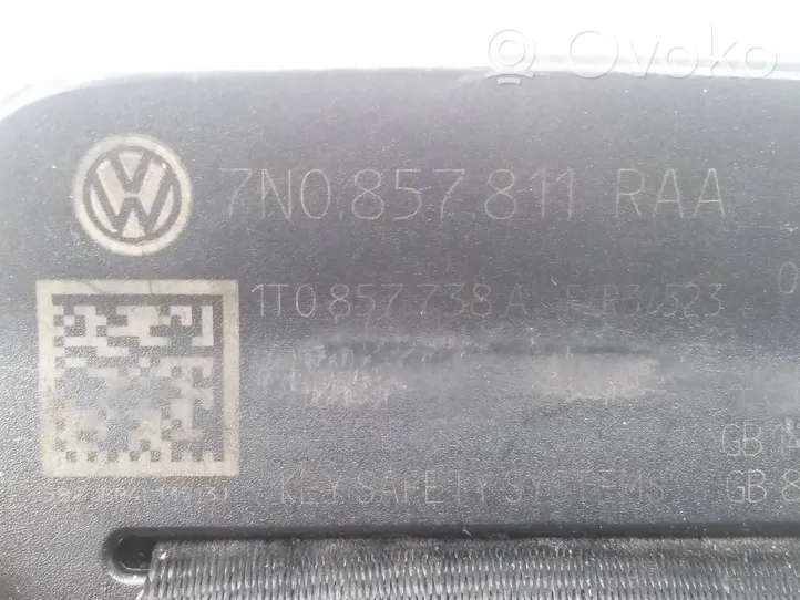 Volkswagen Sharan Ceinture de sécurité (3ème rang) 7N0857811