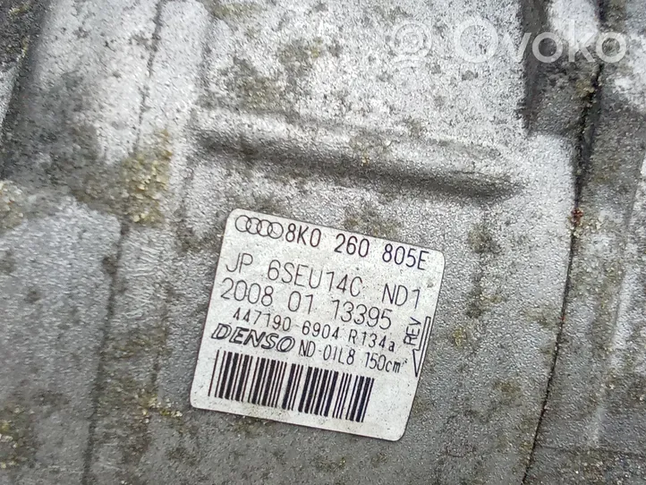 Audi A4 S4 B8 8K Oro kondicionieriaus kompresorius (siurblys) 8K0260805E