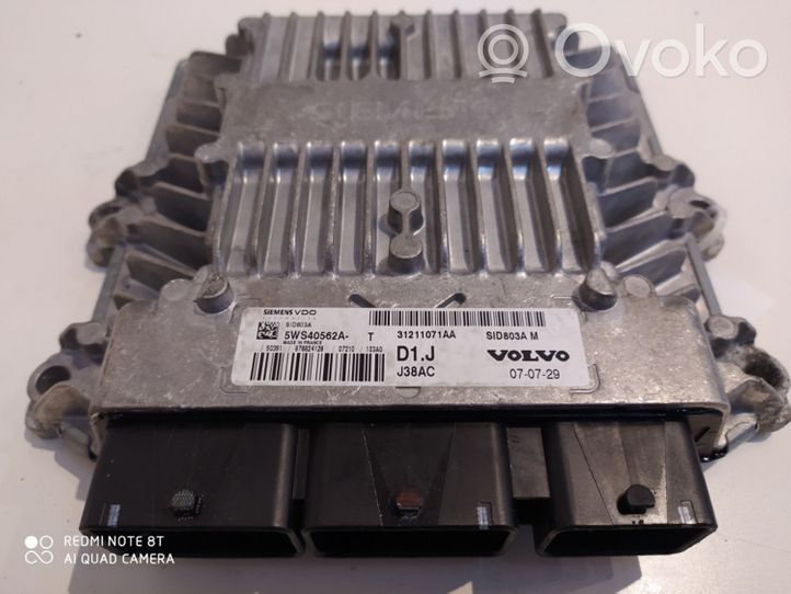 Volvo S40 Calculateur moteur ECU 5WS40562AT