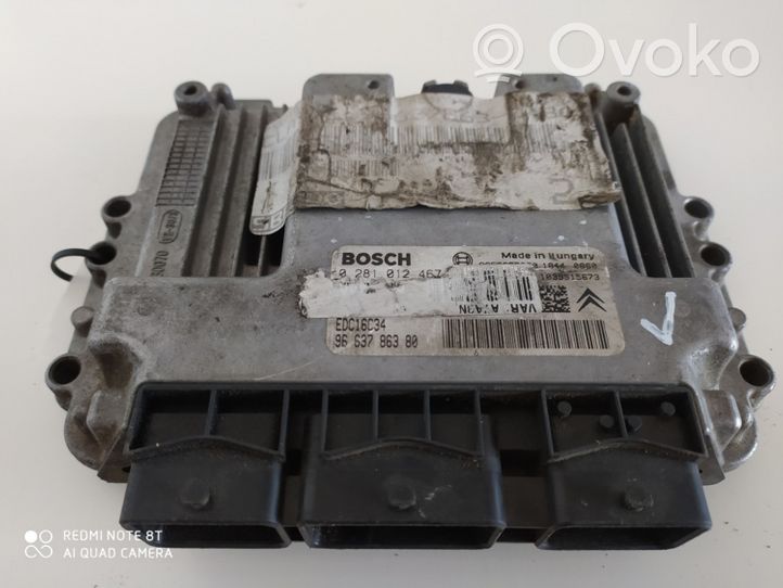 Peugeot 207 Calculateur moteur ECU 0281012467