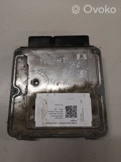 Volkswagen PASSAT B6 Calculateur moteur ECU 0261S02105