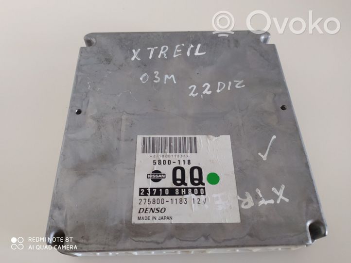 Nissan X-Trail T30 Calculateur moteur ECU 237108H800