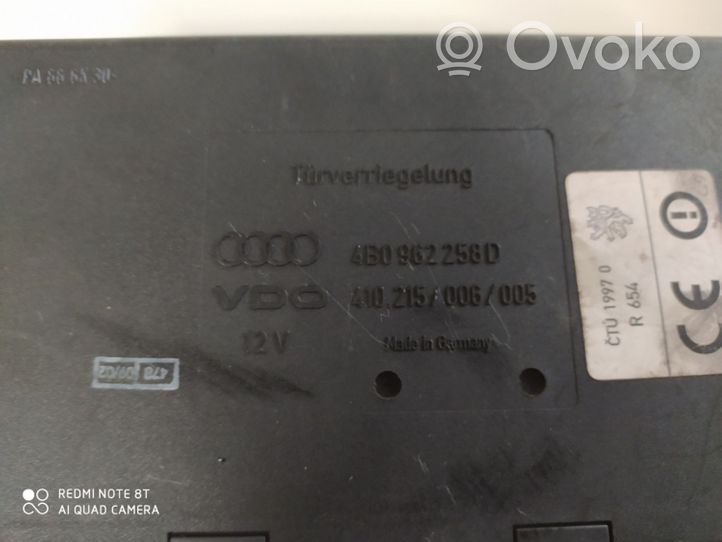 Audi A6 S6 C5 4B Mukavuusmoduuli 4B0962258D