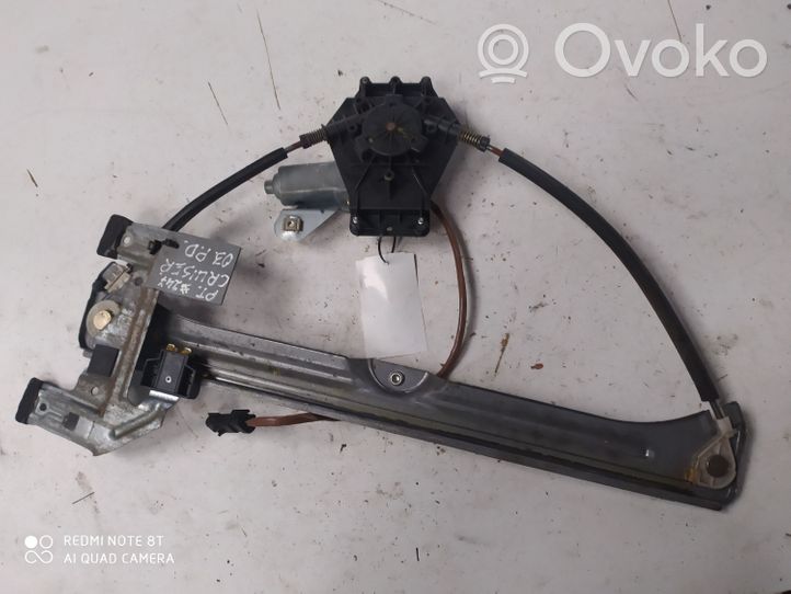 Chrysler PT Cruiser Front door window regulator with motor 40211111603