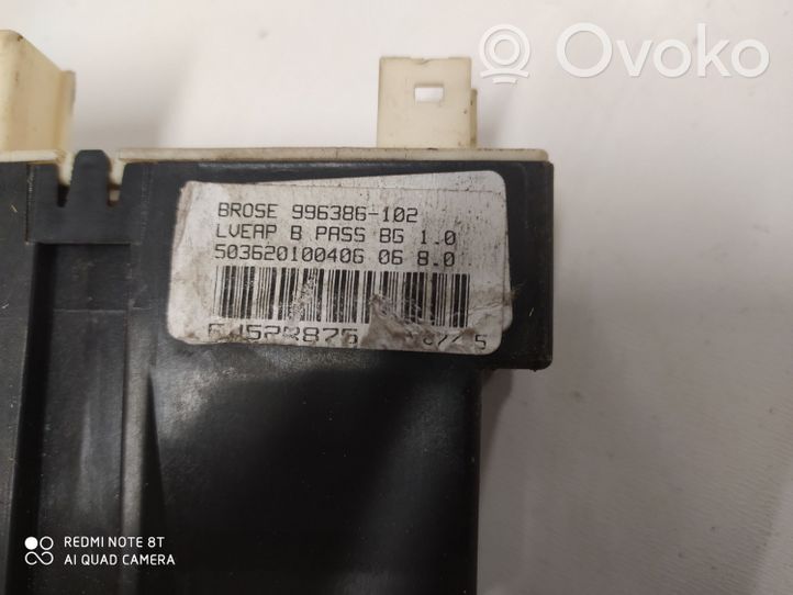 Citroen C4 I Priekinio el. Lango pakėlimo mechanizmo komplektas 997832101