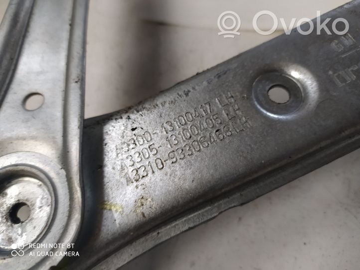 Opel Astra H Mécanisme de lève-vitre avec moteur 994886100