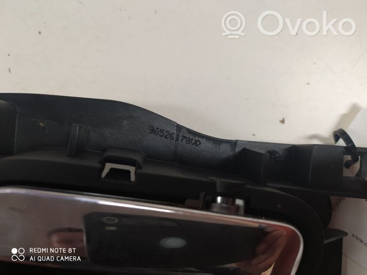 Citroen C6 Front door interior handle 96526178VD