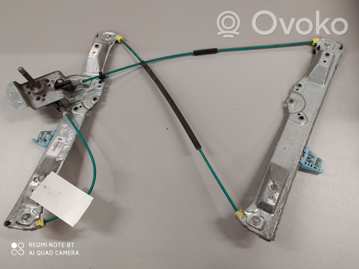 Opel Corsa D Front door manual window regulator 541613212