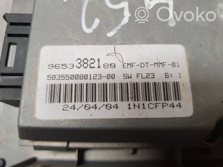 Citroen C5 Monitori/näyttö/pieni näyttö 9653382180