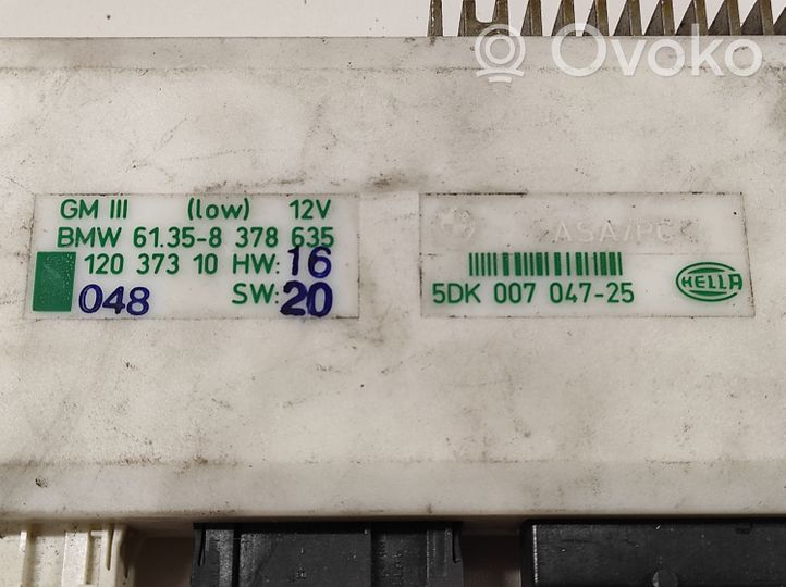 BMW 5 E39 Moduł / Sterownik komfortu 61358378635