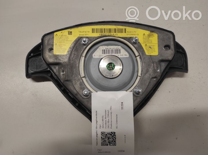 Opel Astra G Ohjauspyörän turvatyyny 90437571