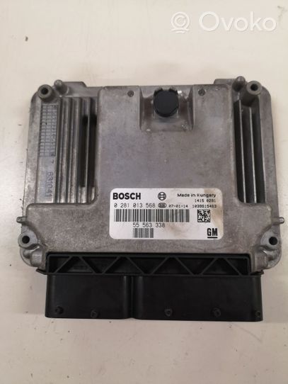 Saab 9-5 Sterownik / Moduł ECU 0281013568