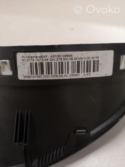 Peugeot 407 Speedometer (instrument cluster) A2C53014407