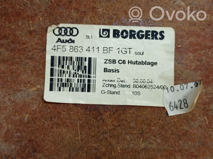 Audi A6 S6 C6 4F Hutablage 4F5863411BF1GT