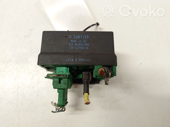 Citroen C5 Glow plug pre-heat relay 9639912580