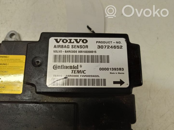 Volvo V50 Module de contrôle airbag 30724652