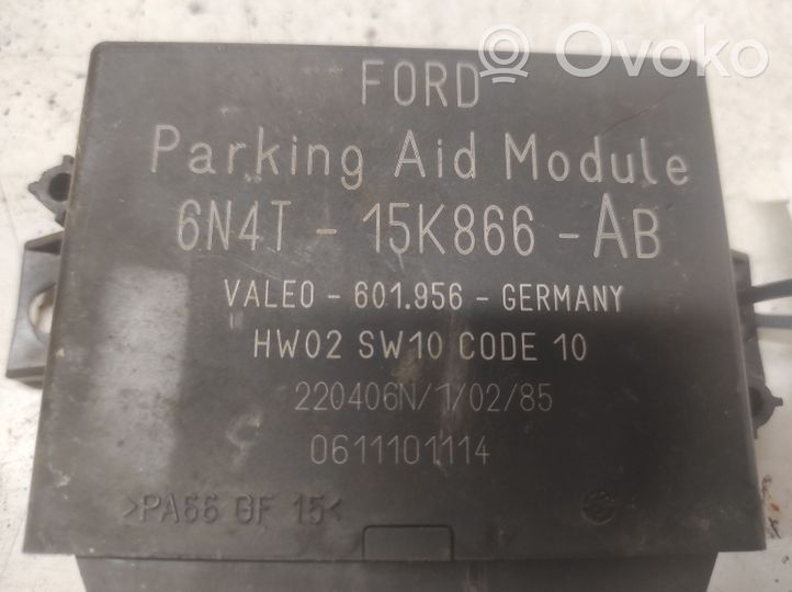 Ford Focus Parkavimo (PDC) daviklių valdymo blokas 6N4T15K866AB