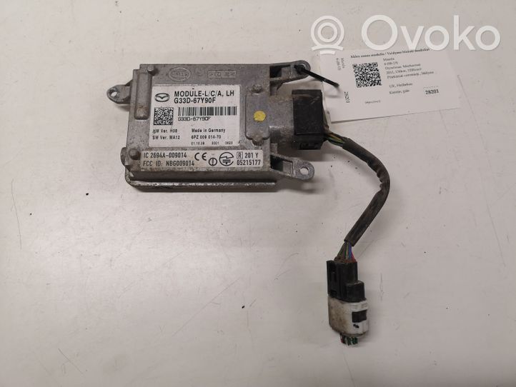 Mazda 6 Capteur radar d'angle mort G33D67Y90F