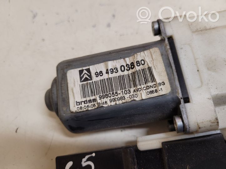 Citroen C5 Moteur de lève-vitre de porte avant 9649303880