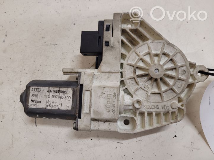 Audi A6 S6 C6 4F Takaoven ikkunan nostomoottori 4F0959802F