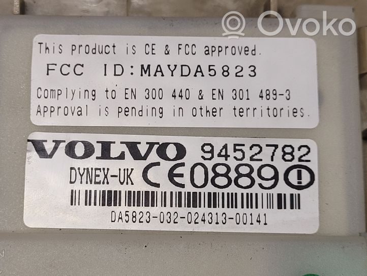 Volvo XC90 Hälytyksen ohjainlaite/moduuli 9452782