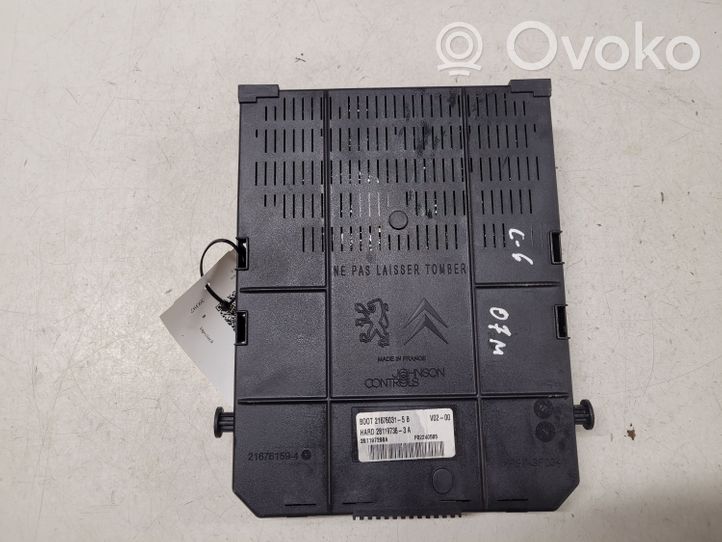 Citroen C6 Comfort/convenience module 9663510280