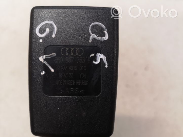 Audi Q5 SQ5 Keskipaikan turvavyön solki (takaistuin) 8R0857753