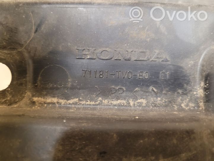 Honda Civic IX Cache de protection inférieur de pare-chocs avant 71181TV0E0