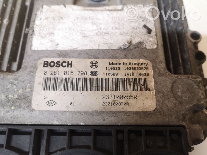 Renault Scenic III -  Grand scenic III Calculateur moteur ECU 0281015798