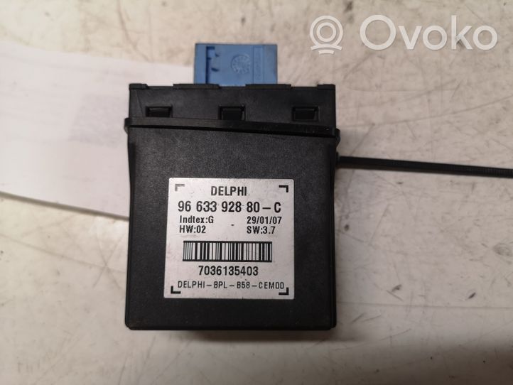 Citroen C4 Grand Picasso Boîtier module alarme 9663392880