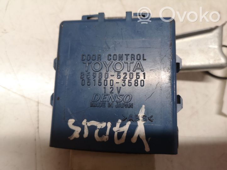 Toyota Yaris Durų elektronikos valdymo blokas 8598052051