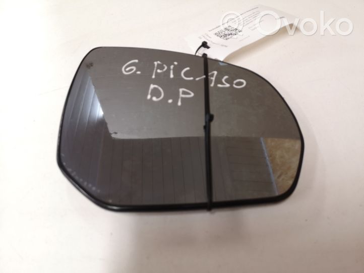 Citroen C4 Grand Picasso Verre de rétroviseur latéral 201684