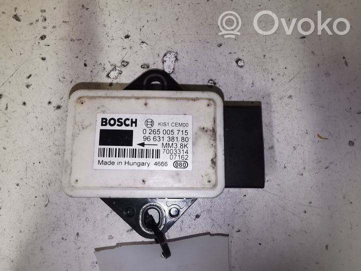 Citroen C4 Grand Picasso Sensore di imbardata accelerazione ESP 0265005715